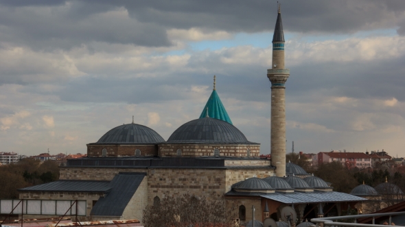 Mevlana Museum, Konya, Turkey.  Ultra