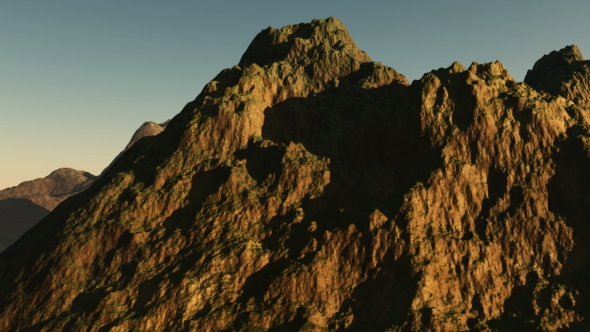 Mountains at Sunset alt