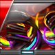 Neon Glass Audio React Logo - VideoHive Item for Sale