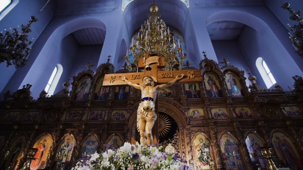 The Crucifixion of Jesus Christ in the Church