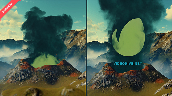 Opener Logo Volcano Smoke