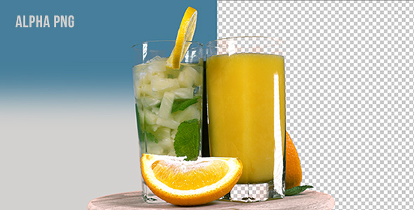 3 Juice On Transparent Background