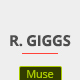 R. Giggs - Vcard, Portfolio & CV Resume Muse Template - ThemeForest Item for Sale