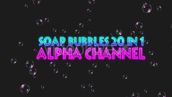 Soap Bubbles Pack V1 20 in 1