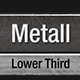 Metal Lower Third Pack - VideoHive Item for Sale