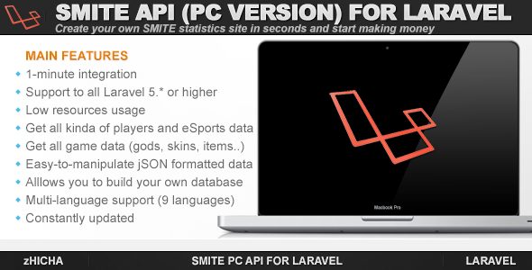 Smite PC API for Laravel