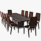 table and chairs - 3DOcean Item for Sale
