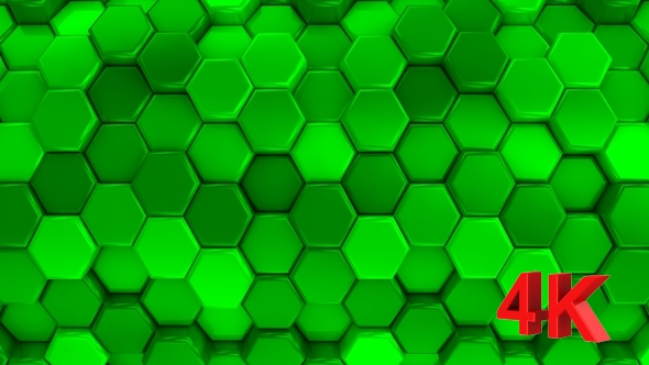 Animated Honeycombs Changes Color