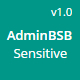 AdminBSB - Sensitive | Bootstrap Based Responsive Admin Theme - ThemeForest Item for Sale