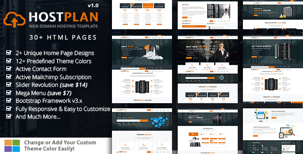 Hostplan - Hosting Plan HTML Template