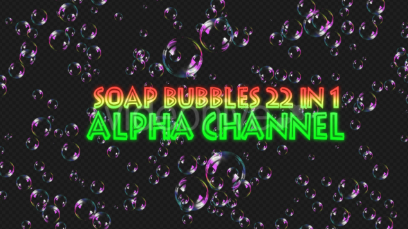 Soap Bubbles Pack V3 22 in 1