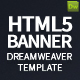 HTML5 Banner Dreamweaver Bundle Template - CodeCanyon Item for Sale