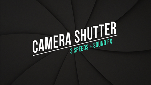 Camera Shutter - 3 Speeds