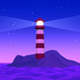 Low Poly Llighthouse Loop - VideoHive Item for Sale