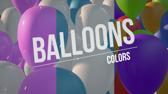 Ballons - Colors alt