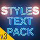 50 Cinematic Text Styles - VideoHive Item for Sale