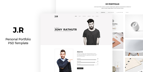 JR Personal Portfolio Template