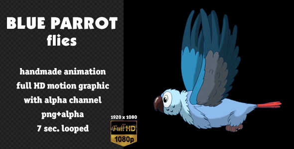 Blue Parrot Flies