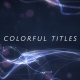 Colorful Titles - VideoHive Item for Sale