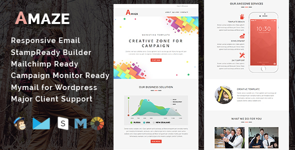 AMAZE - Multipurpose Responsive Email Template