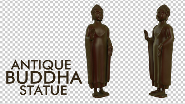 Antique Porcelain Buddha Statue