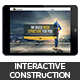 Interactive Construction Template - GraphicRiver Item for Sale