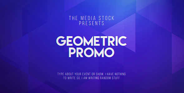 Geometric Promo alt