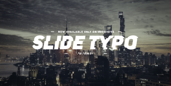 Slide Typo Opener alt
