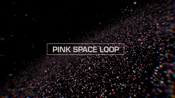 Pink Space Particles Loop alt