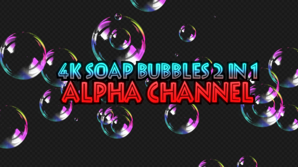 4K Soap Bubbles Pack V4 2 in 1 alt