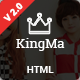 KingMa | Creative Business Onepage HTML Template - ThemeForest Item for Sale