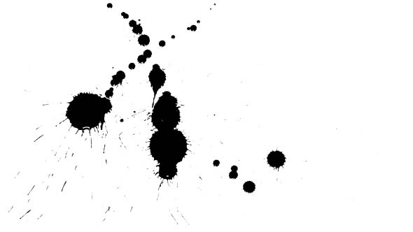 Ink Drops on Dry Paper 20