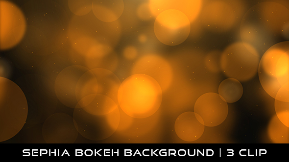 Sephia Bokeh Background