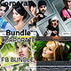 4 Collage Style Fb Timeline Cover Bundle - GraphicRiver Item for Sale