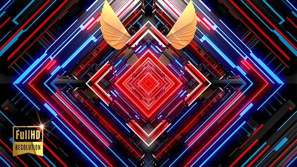 VJ Retro Futuristic Rhombus alt