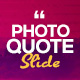 Photo Quote Slide - VideoHive Item for Sale