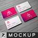 Standard US Business Card Mockup - GraphicRiver Item for Sale