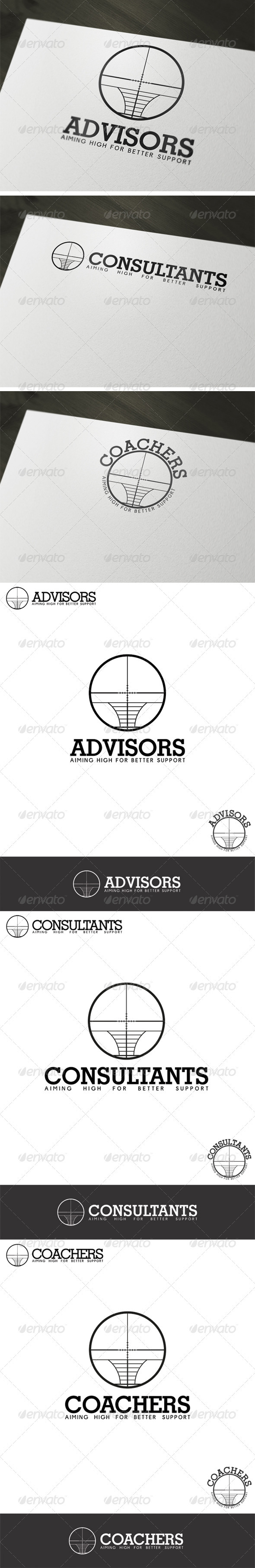 Advisors, Consultants, Coachers Logo Template