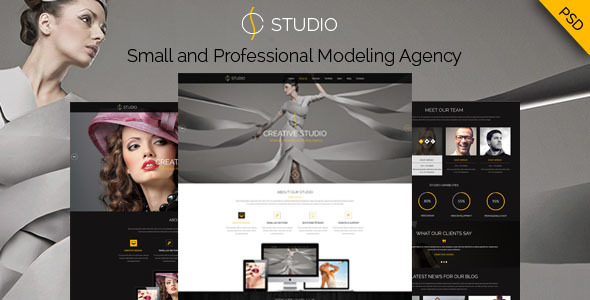 Creative Studio - PSD Template