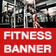 Fitness Ad Banner - GraphicRiver Item for Sale