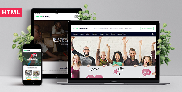 Fundraising - Ultimate Charity/Donations HTML Template
