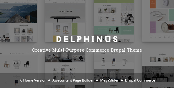 Delphinus - Commerce Drupal Theme