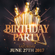 Classy Birthday Party | Flyer Templates - GraphicRiver Item for Sale