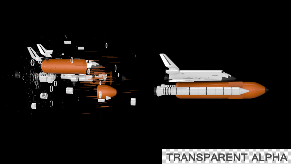 Space Shuttle - Discovery Transforming alt