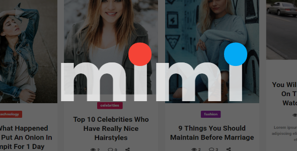 Mimi | Viral Blog Magazine with Frontend Submission