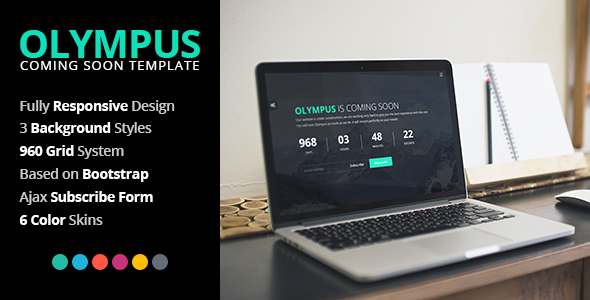 Olympus - Responsive Coming Soon Template