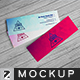 Realistic Micro Business Card Mockup - GraphicRiver Item for Sale