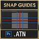Snap Guides Photoshop Actions - Create Center & Rule of Thirds Guides with one click - GraphicRiver Item for Sale