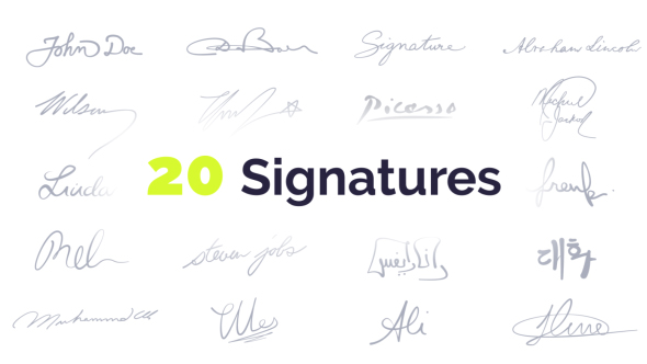 20 Signatures
