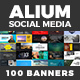 ALIUM Social Media Pack - GraphicRiver Item for Sale